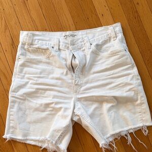 Light cream Denim shorts